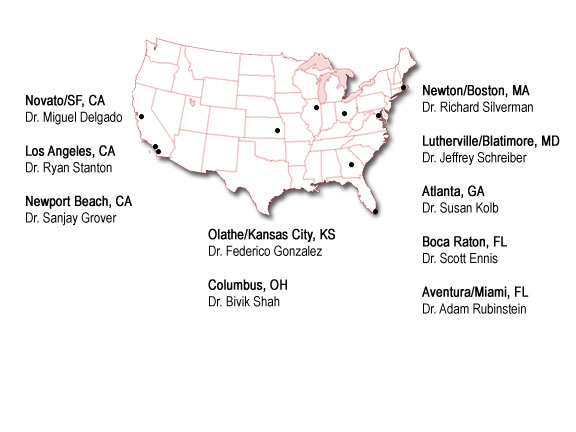 gynecomastia locations
